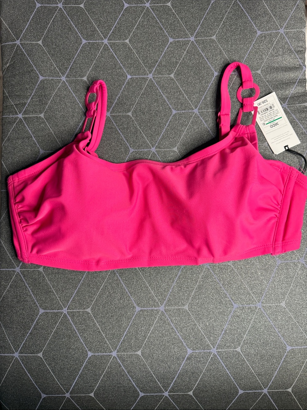 Shade & Shore Bright Pink Bikini Top